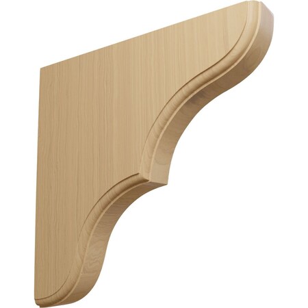 Ekena Millwork 1 3/4"W x 10"D x 10"H Stratford Wood Bracket, Cherry BKTW02X10X10STCH
